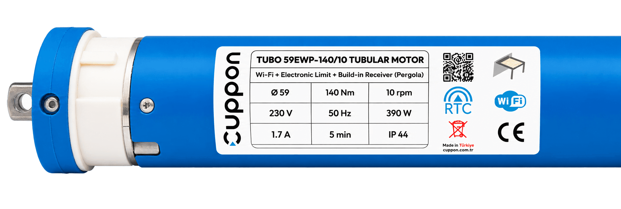 59EWP-140/10 Tubular Motor