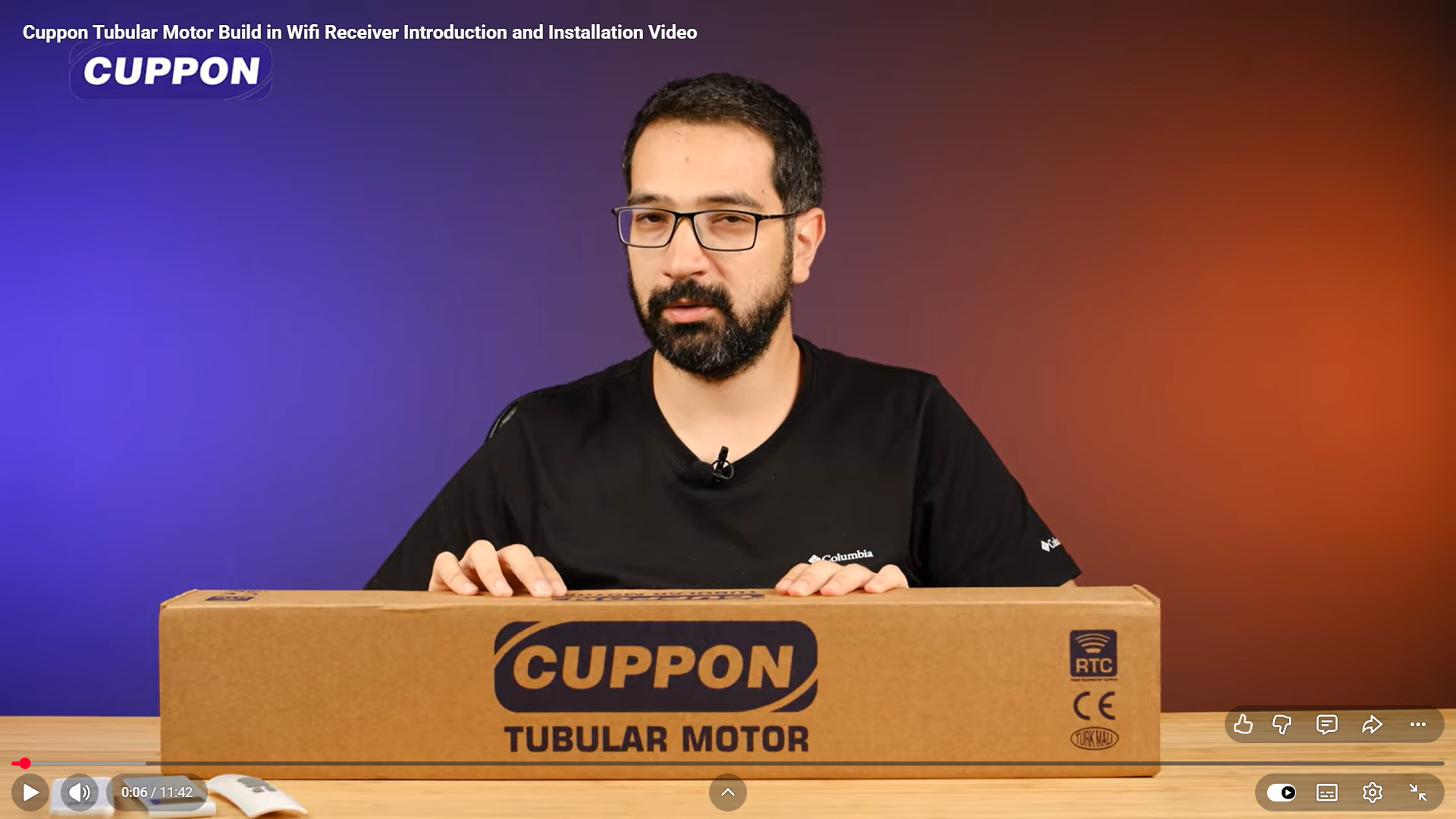 Tubular motor installation video preview